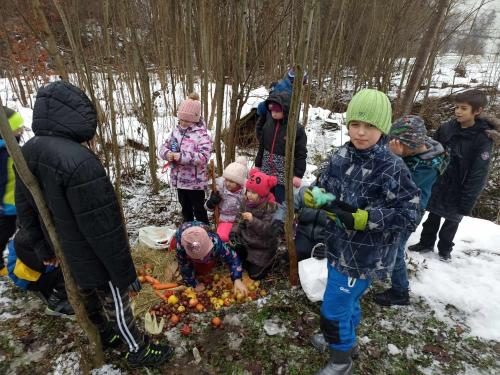 7. Vánoční nadílka zvířátkům