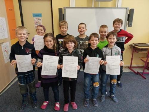 23.Pololetní vysvědčení